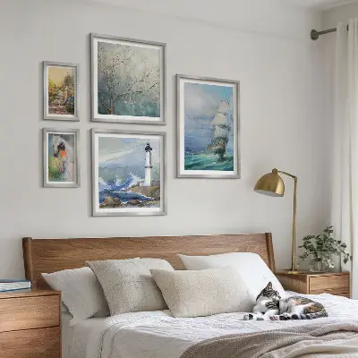 Sea adventures and landscapes wall art set of 5 pieces