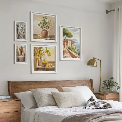 Gallery wall Charming Mediterranean views