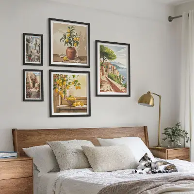 Gallery wall Charming Mediterranean views