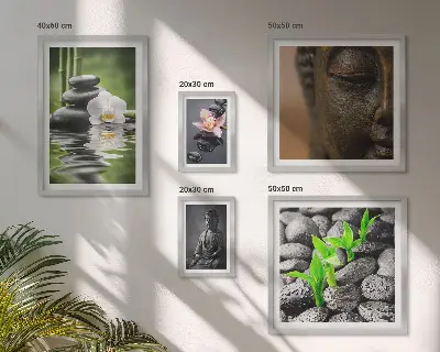 Framed photo set Relaxing Zen atmosphere