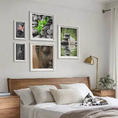 Framed photo set Relaxing Zen atmosphere