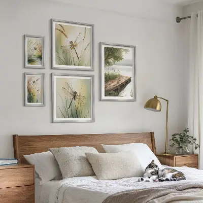 Gallery wall Peaceful landscapes of dragonflies