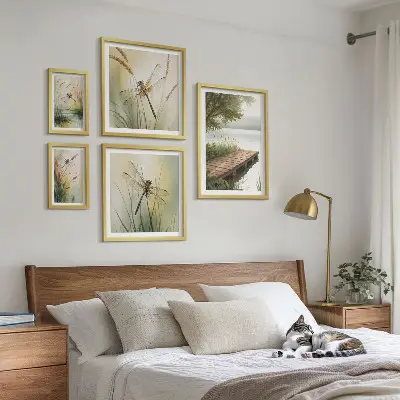 Gallery wall Peaceful landscapes of dragonflies