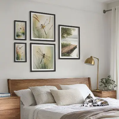 Gallery wall Peaceful landscapes of dragonflies