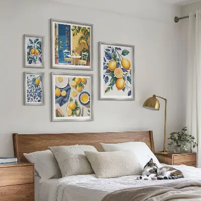 Gallery wall Citrus Provençal cuisine
