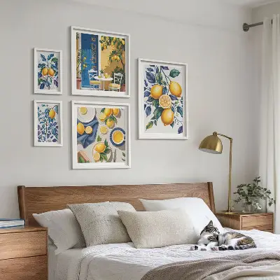 Gallery wall Citrus Provençal cuisine