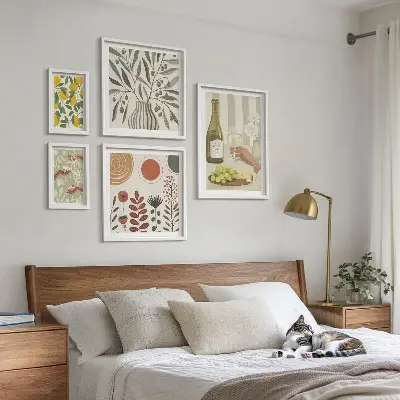 Wine wall decor gallery wall set