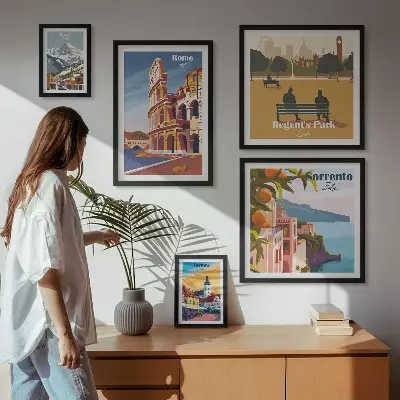 Gallery wall Landscapes of European cities