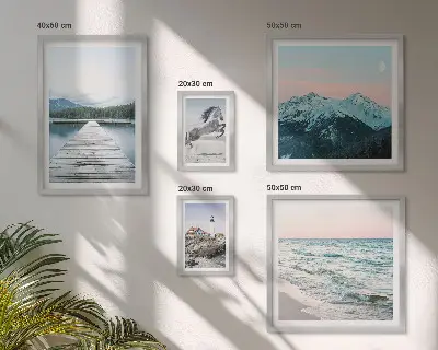 Gallery wall Nature landscapes decorations