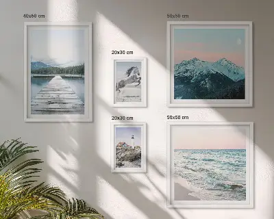 Gallery wall Nature landscapes decorations