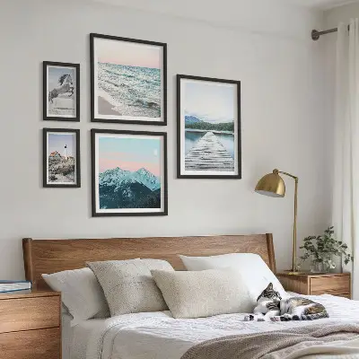 Gallery wall Nature landscapes decorations
