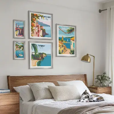 Gallery wall Landscapes of European towns