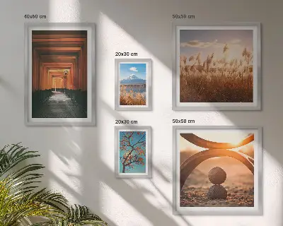 Gallery wall The tranquil zen landscapes of nature