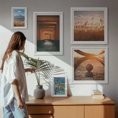 Gallery wall The tranquil zen landscapes of nature