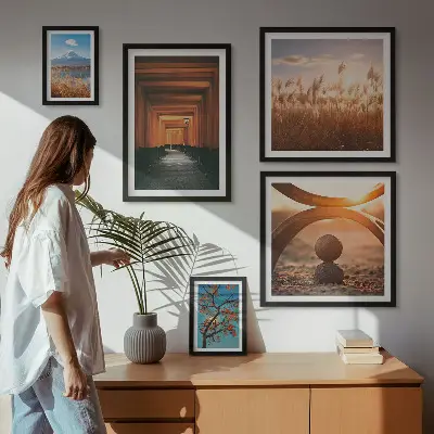 Gallery wall The tranquil zen landscapes of nature