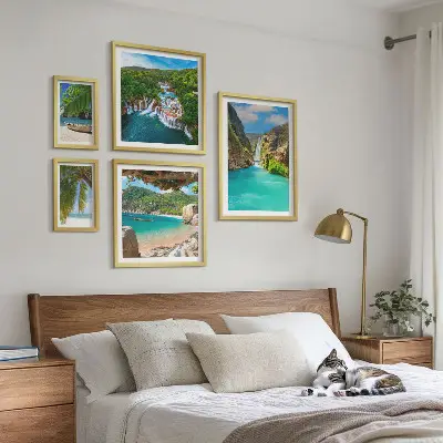 Gallery wall Tropical waterfalls beaches