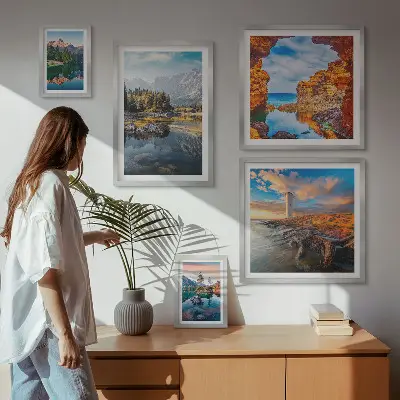 Gallery wall Natural mountain water views