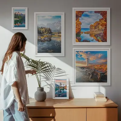Gallery wall Natural mountain water views