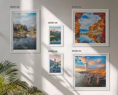 Gallery wall Natural mountain water views