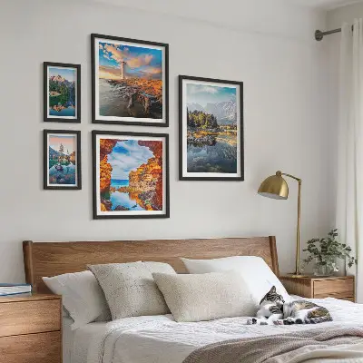 Gallery wall Natural mountain water views