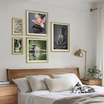 Gallery wall The relaxing zen atmosphere of nature