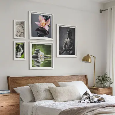 Gallery wall The relaxing zen atmosphere of nature