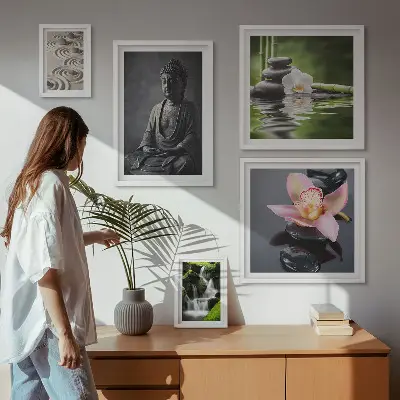 Gallery wall The relaxing zen atmosphere of nature
