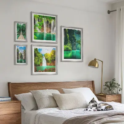 Gallery wall Tropics waterfalls green nature
