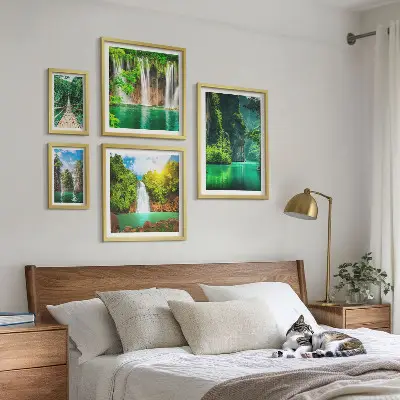 Gallery wall Tropics waterfalls green nature