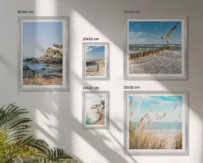 Gallery wall Seaside beach landscapes