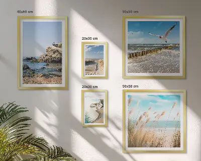 Gallery wall Seaside beach landscapes