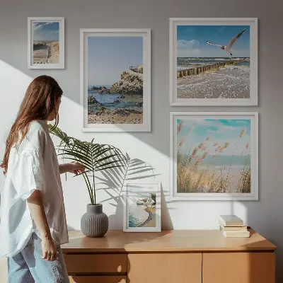 Gallery wall Seaside beach landscapes