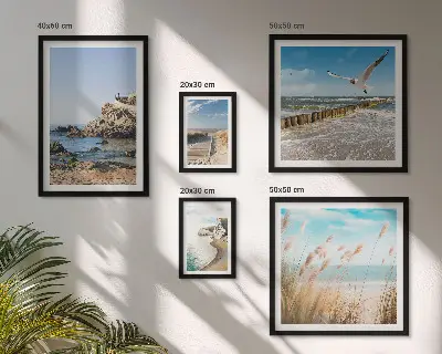 Gallery wall Seaside beach landscapes