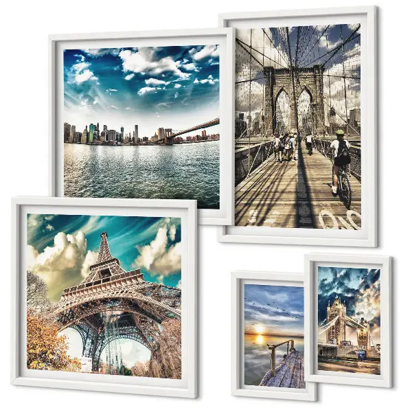 Gallery wall City bridges and structures