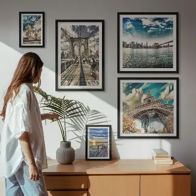 Gallery wall City bridges and structures