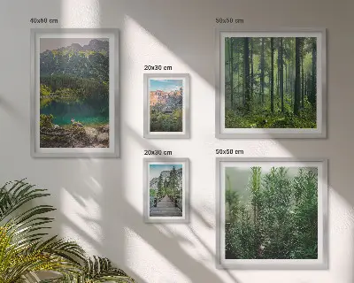 Gallery wall Mountain landscapes and forests