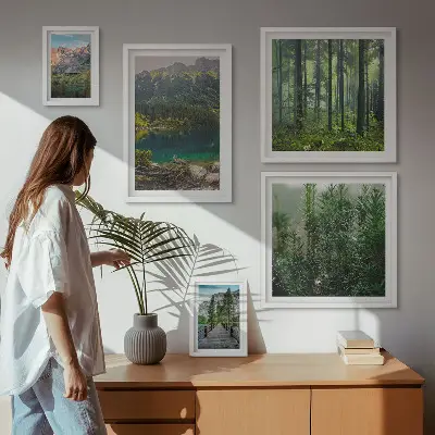 Gallery wall Mountain landscapes and forests