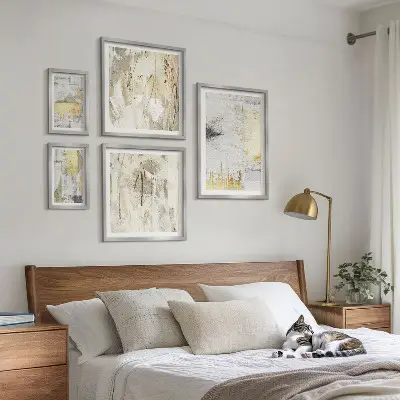 Gallery wall Stylish abstract patterns