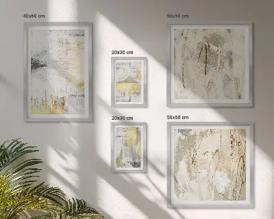 Gallery wall Stylish abstract patterns