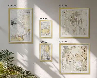 Gallery wall Stylish abstract patterns