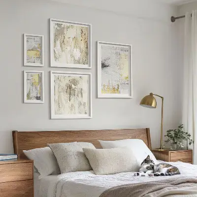Gallery wall Stylish abstract patterns