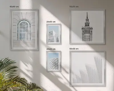 Gallery wall Modern architecture minimalism