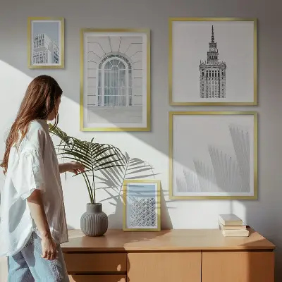 Gallery wall Modern architecture minimalism