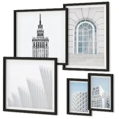 Gallery wall Modern architecture minimalism
