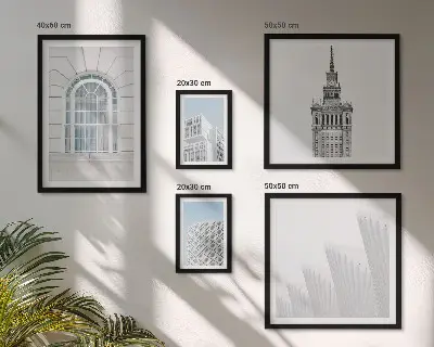 Gallery wall Modern architecture minimalism