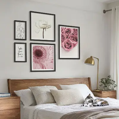Framed photo set Floral boho inspirations