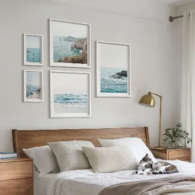 Gallery wall Tranquil sea views, beaches, cliffs