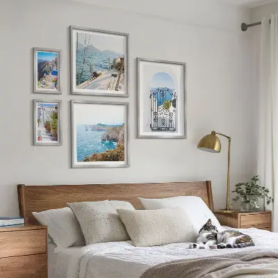 Gallery wall Landscapes of Greece sea architecture