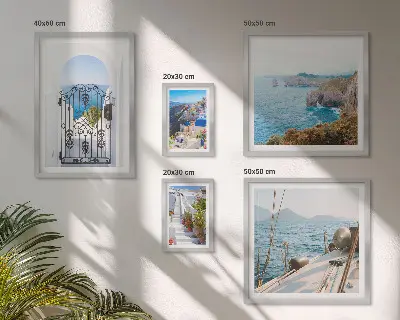Gallery wall Landscapes of Greece sea architecture
