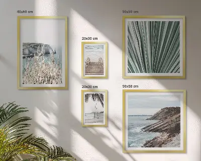 Gallery wall Seaside beaches tropics